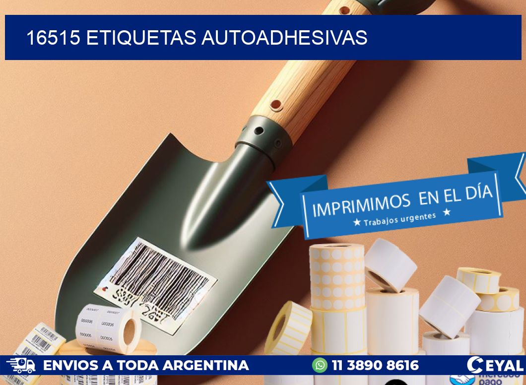 16515 ETIQUETAS AUTOADHESIVAS
