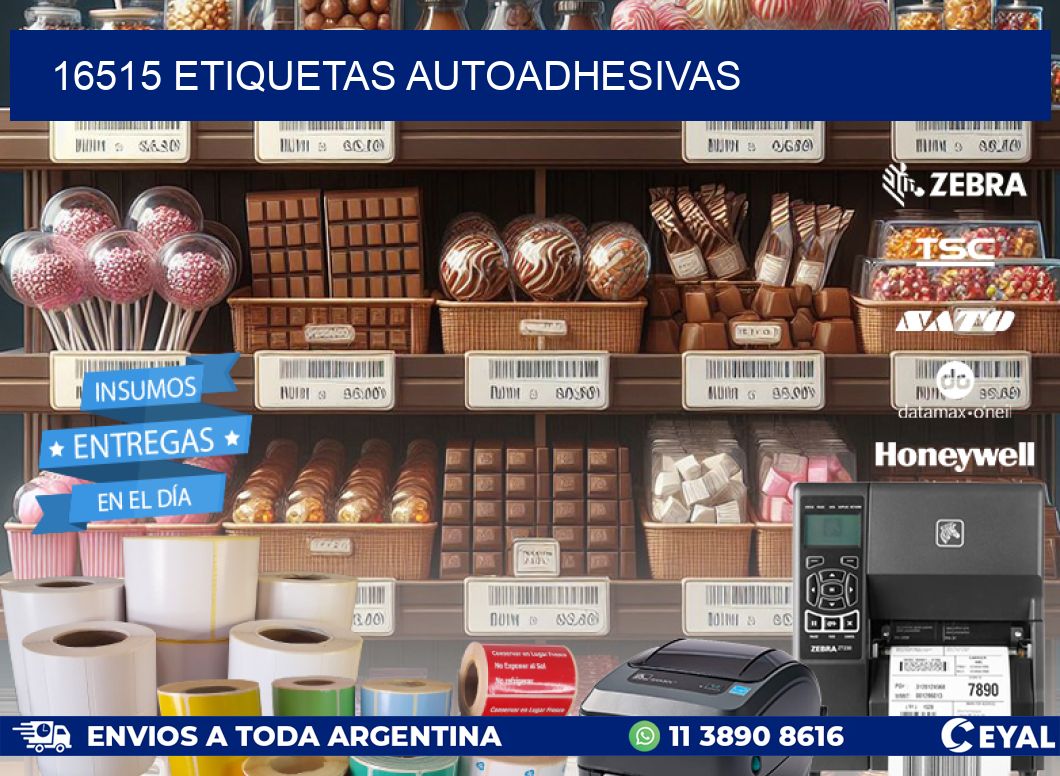 16515 ETIQUETAS AUTOADHESIVAS