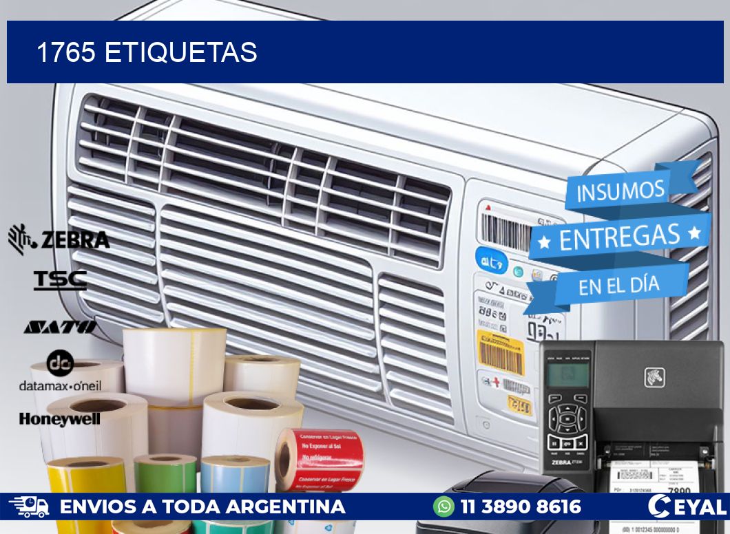 1765 ETIQUETAS
