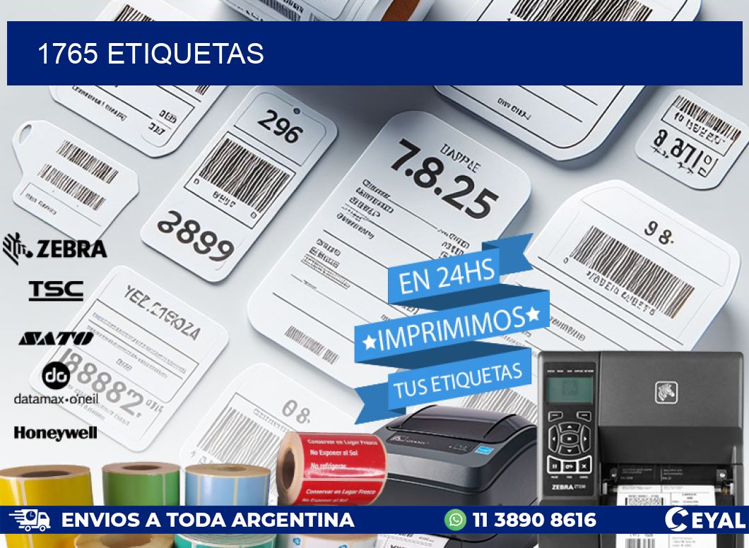 1765 ETIQUETAS