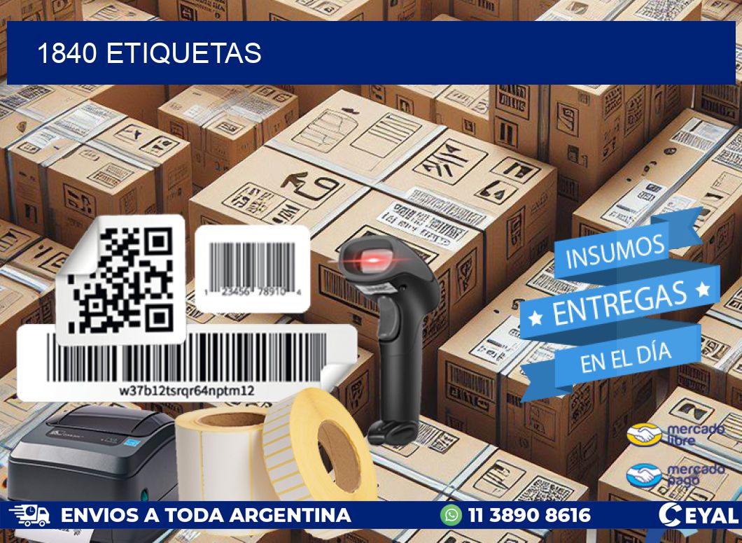 1840 ETIQUETAS