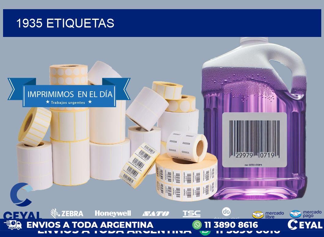 1935 ETIQUETAS