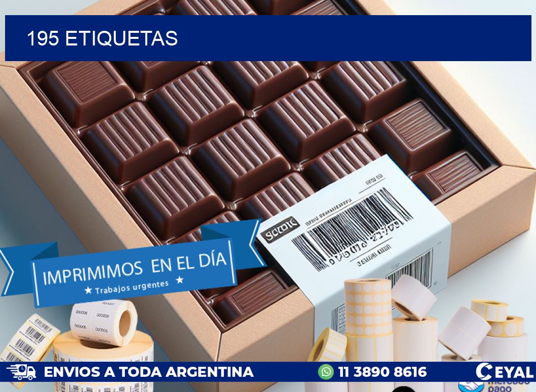 195 ETIQUETAS