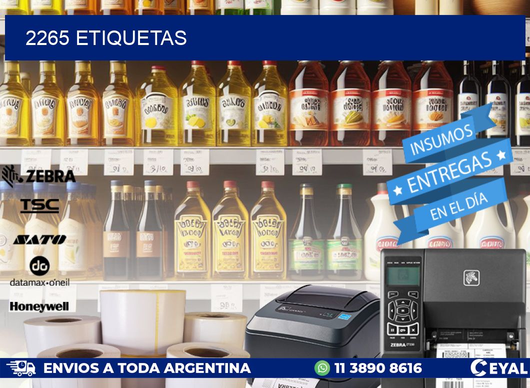 2265 ETIQUETAS