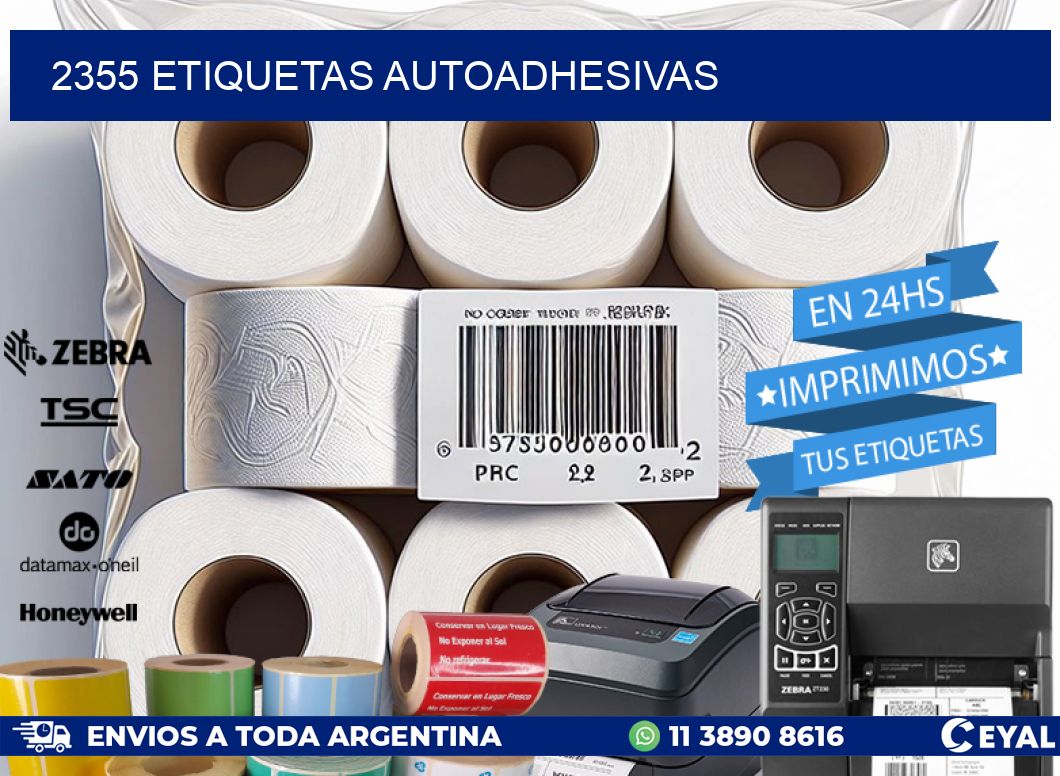2355 ETIQUETAS AUTOADHESIVAS