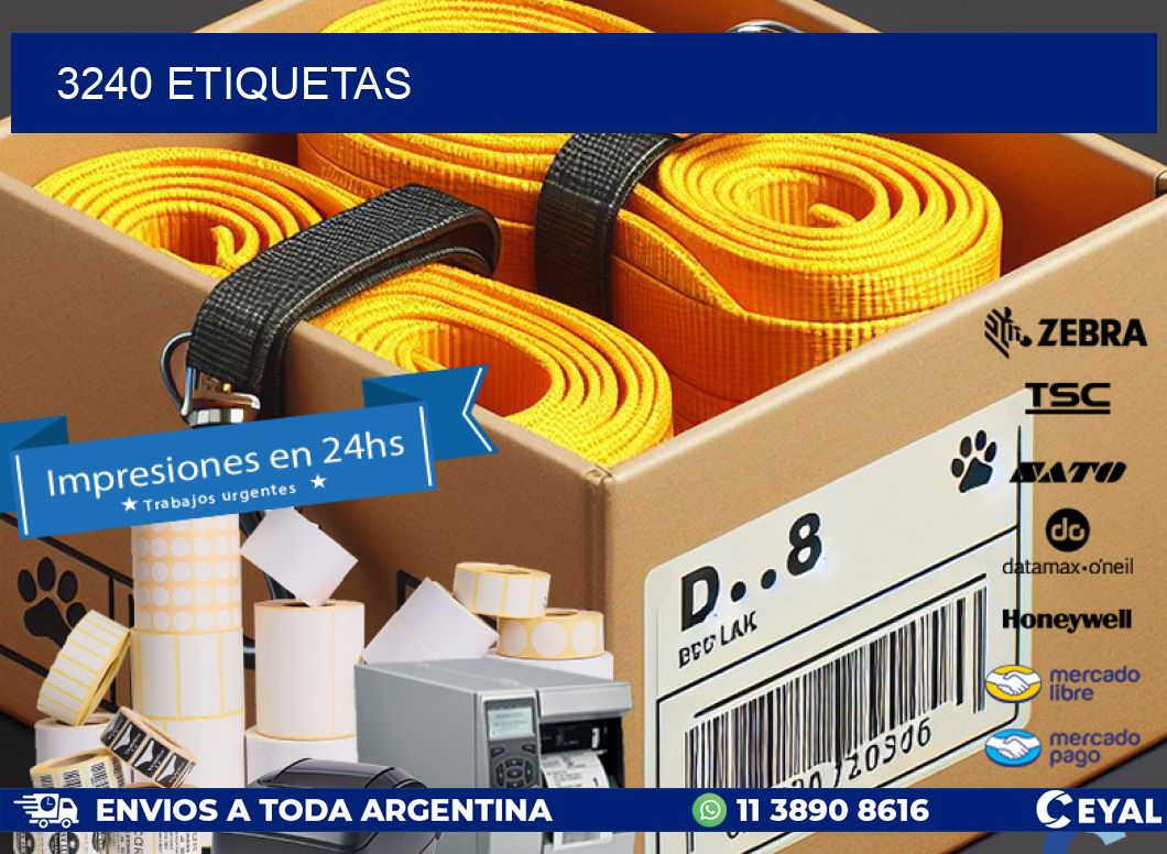 3240 ETIQUETAS