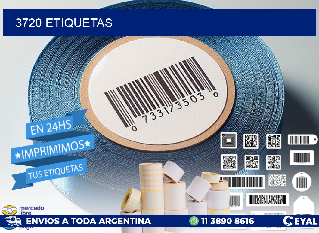 3720 ETIQUETAS