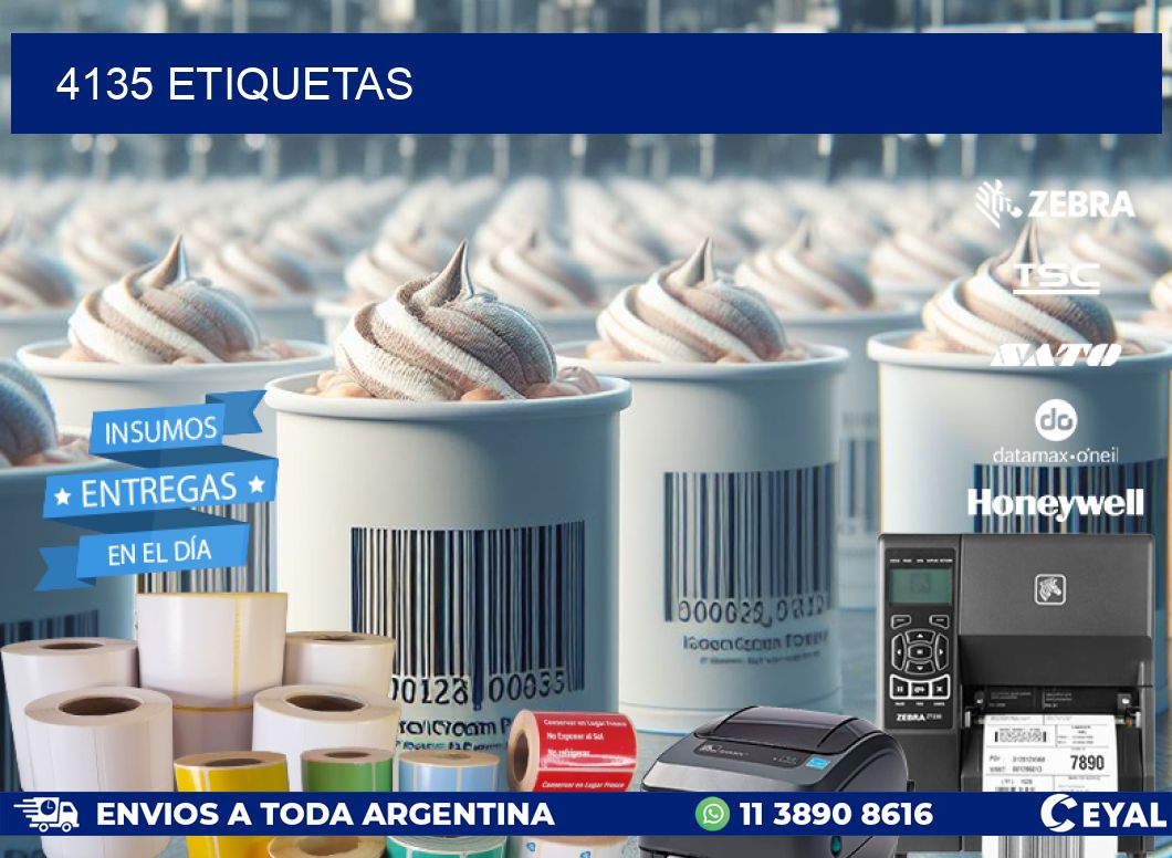 4135 ETIQUETAS