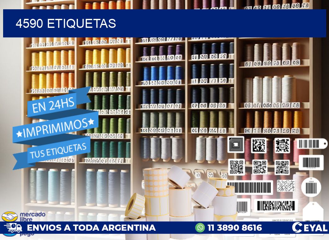 4590 ETIQUETAS