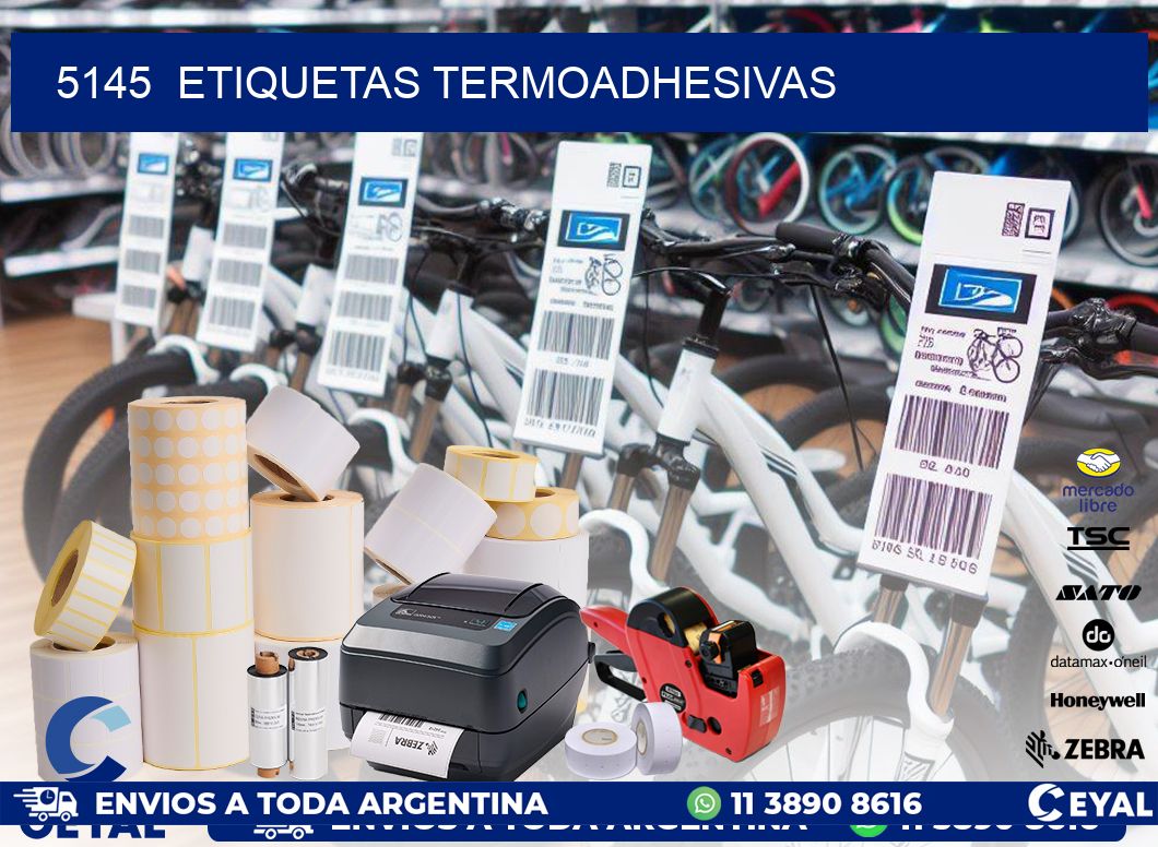 5145  ETIQUETAS TERMOADHESIVAS