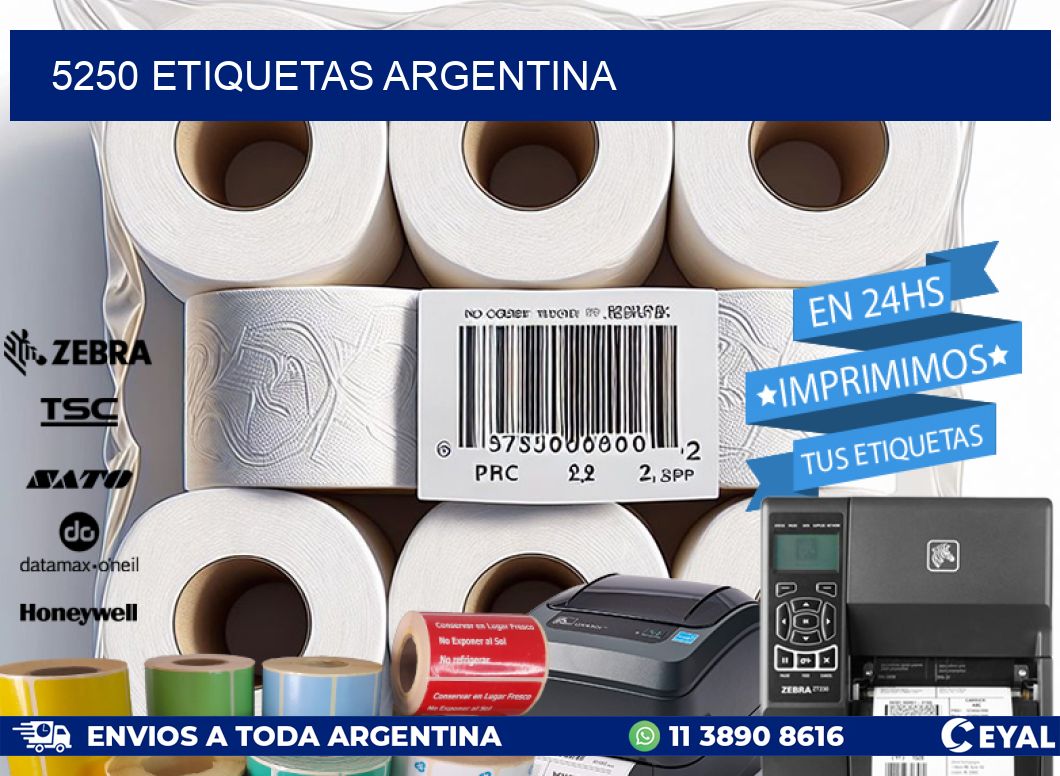 5250 ETIQUETAS ARGENTINA