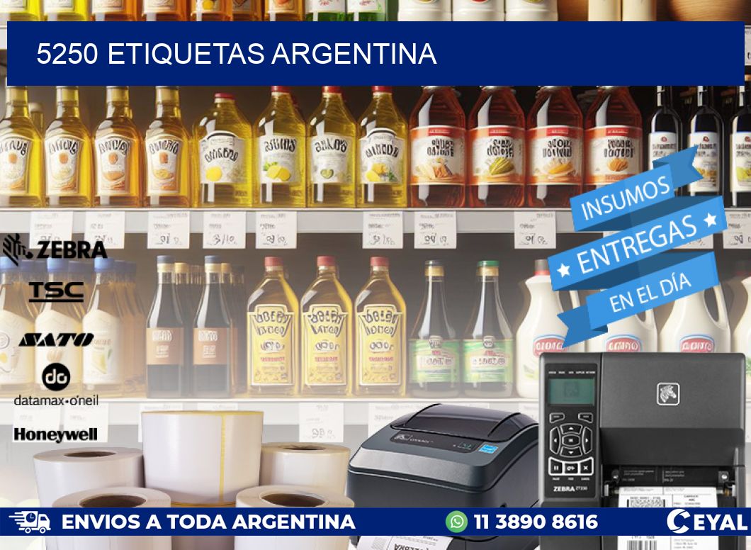 5250 ETIQUETAS ARGENTINA