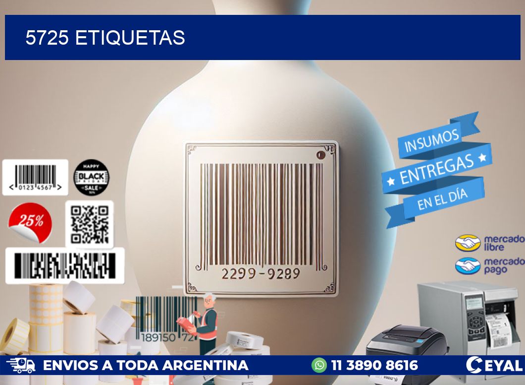 5725 ETIQUETAS