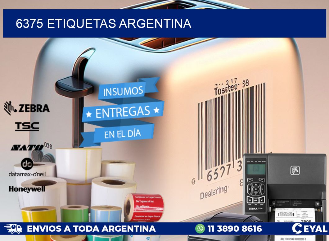 6375 ETIQUETAS ARGENTINA