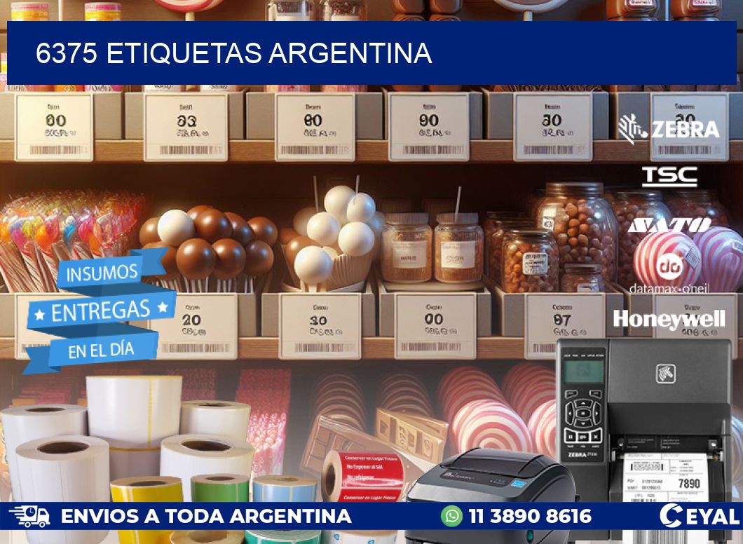6375 ETIQUETAS ARGENTINA