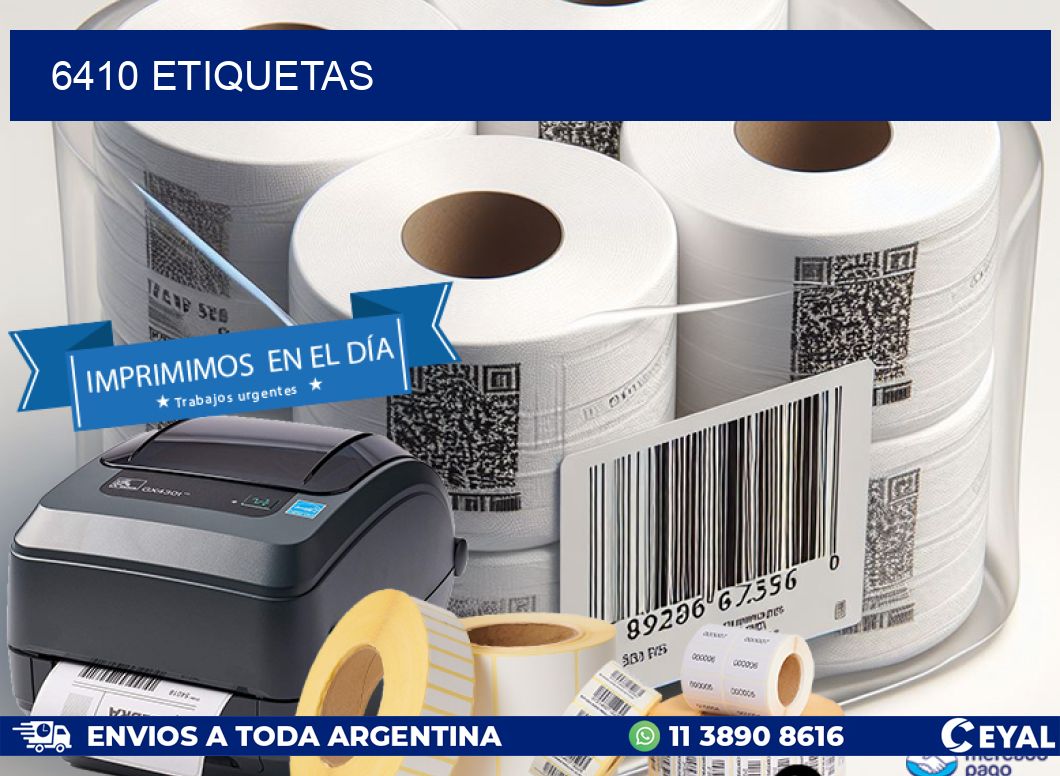 6410 ETIQUETAS