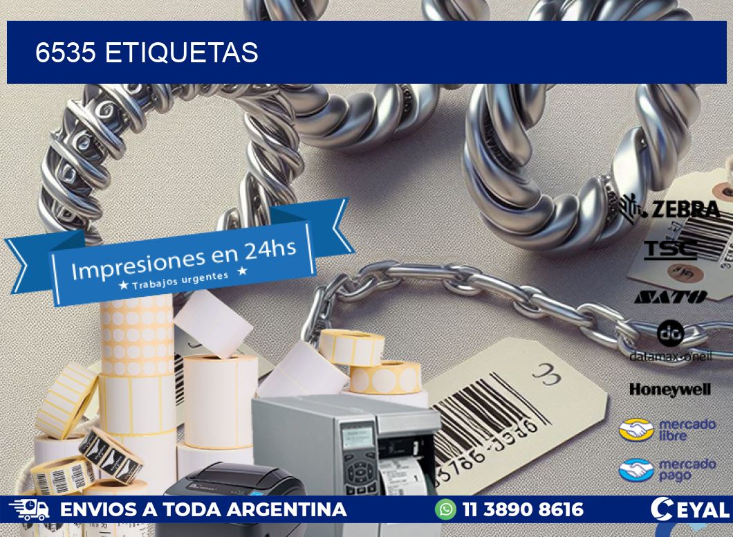 6535 ETIQUETAS