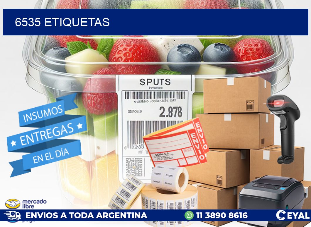 6535 ETIQUETAS