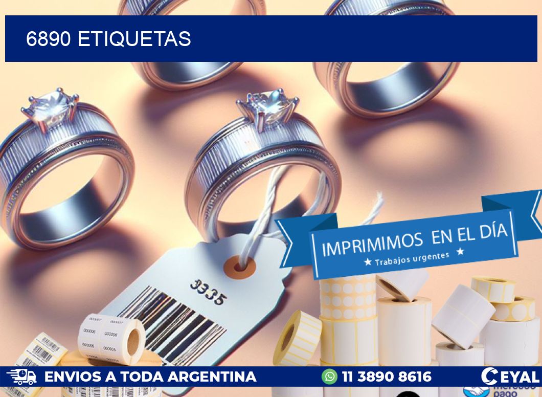 6890 ETIQUETAS