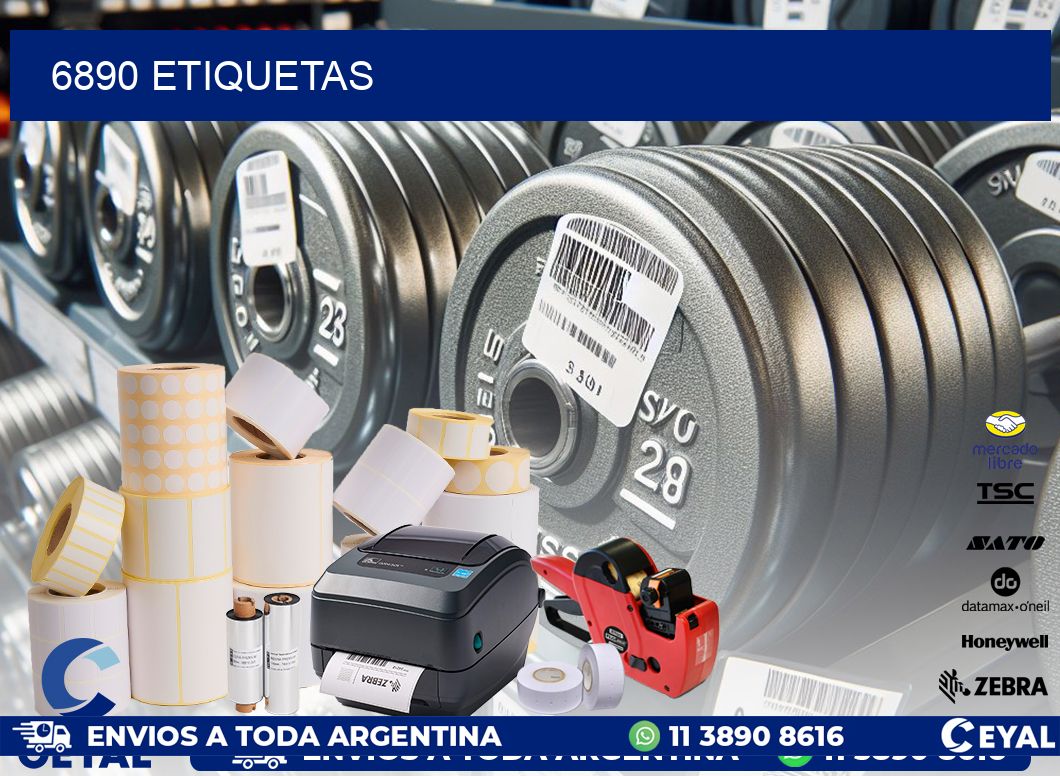 6890 ETIQUETAS