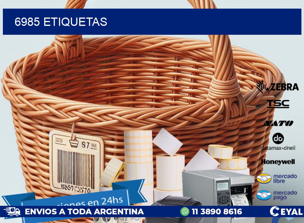 6985 ETIQUETAS