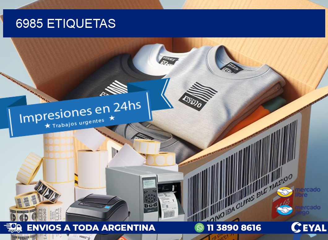 6985 ETIQUETAS