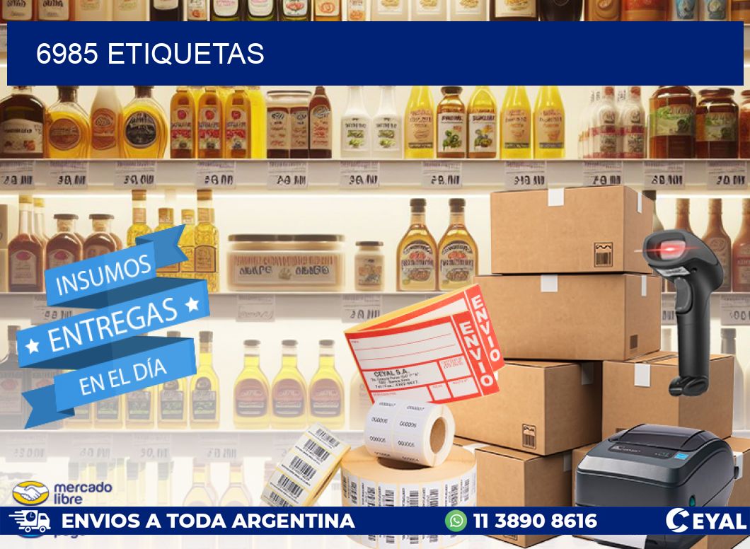 6985 ETIQUETAS
