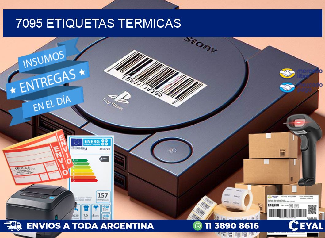 7095 ETIQUETAS TERMICAS