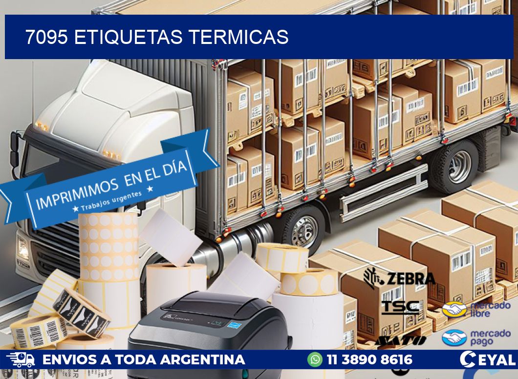 7095 ETIQUETAS TERMICAS
