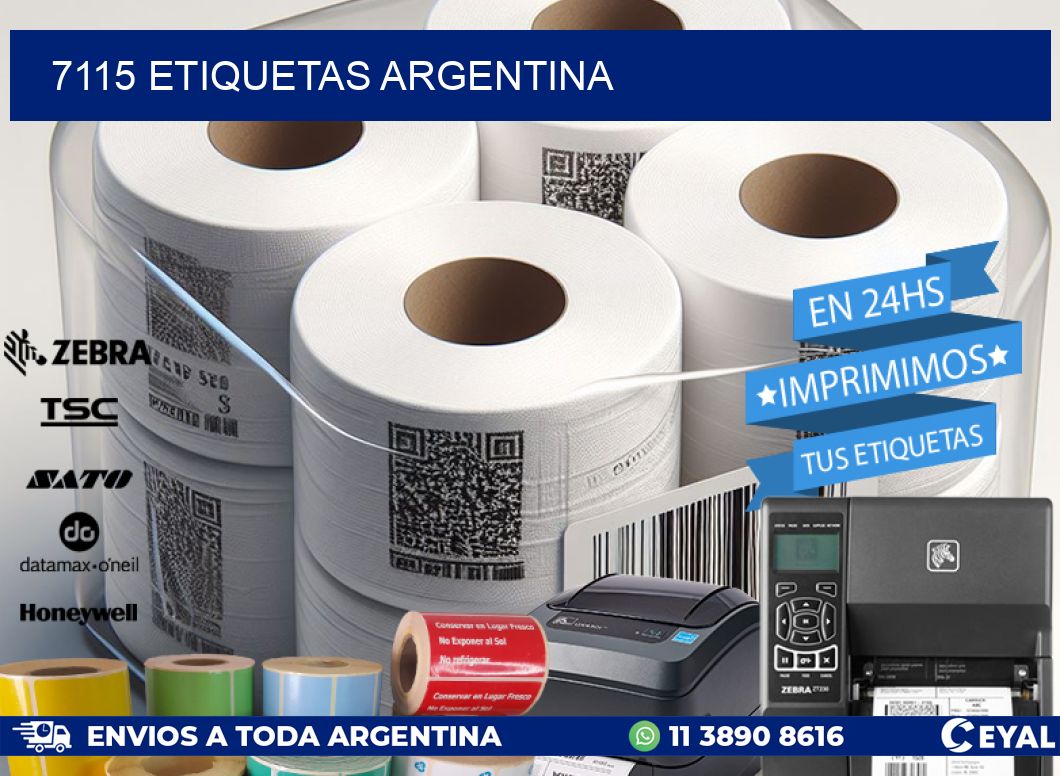 7115 ETIQUETAS ARGENTINA