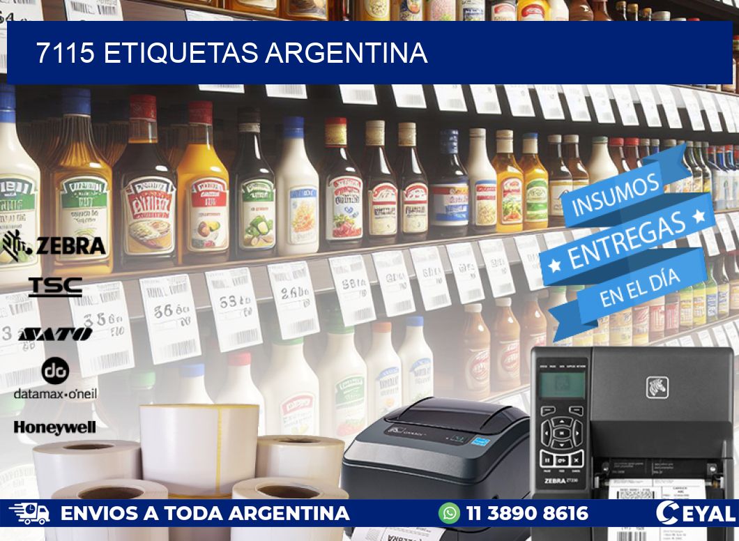 7115 ETIQUETAS ARGENTINA