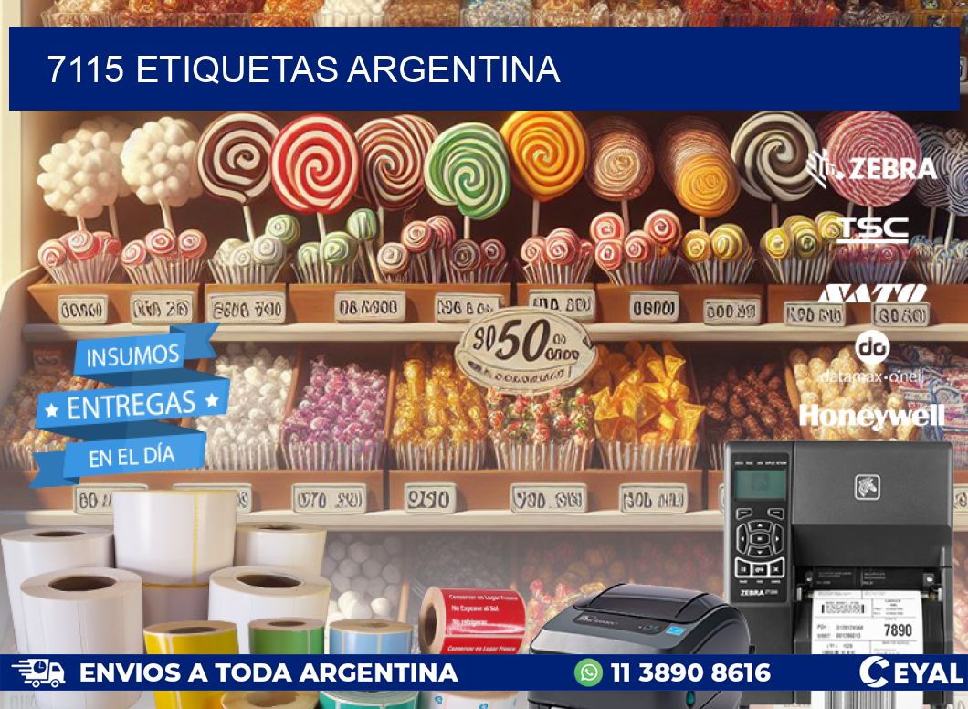 7115 ETIQUETAS ARGENTINA