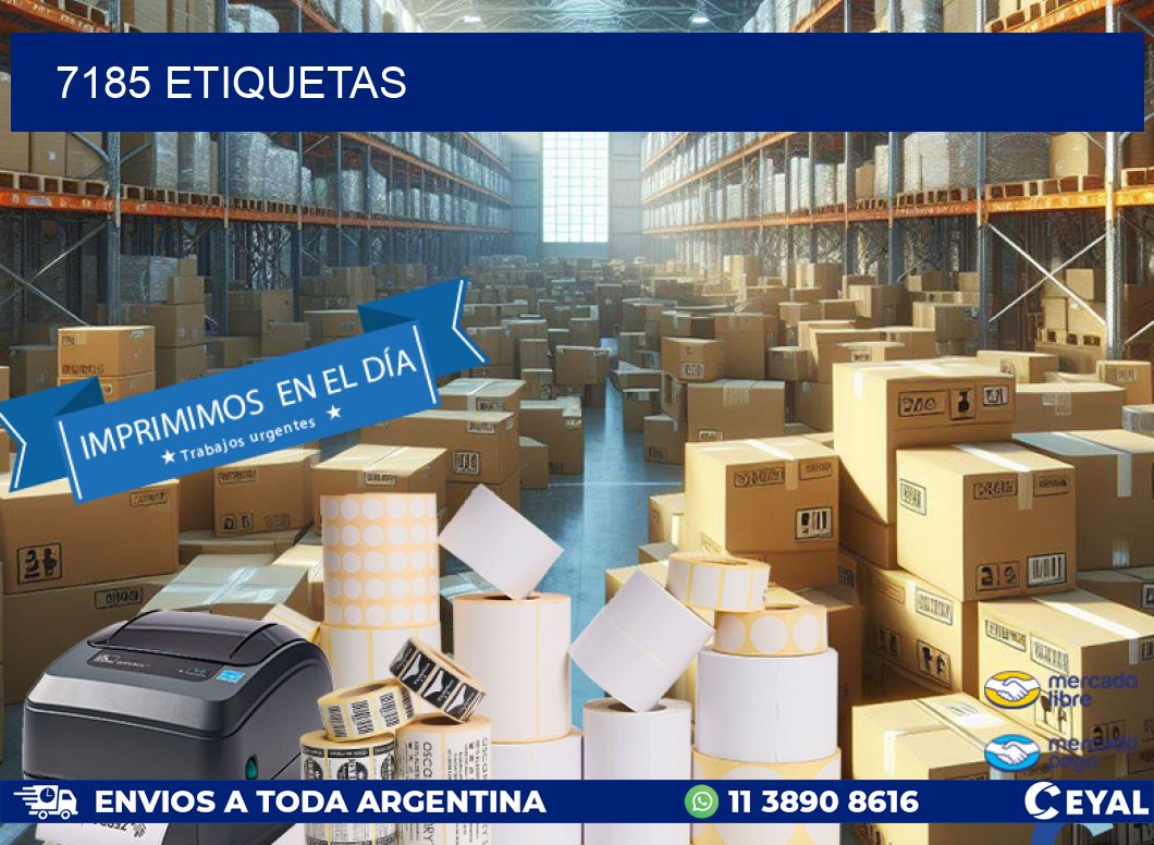 7185 ETIQUETAS