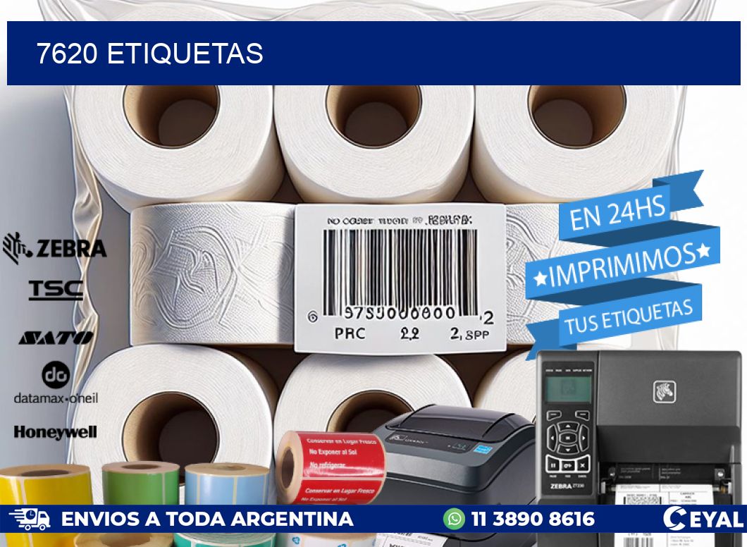 7620 ETIQUETAS