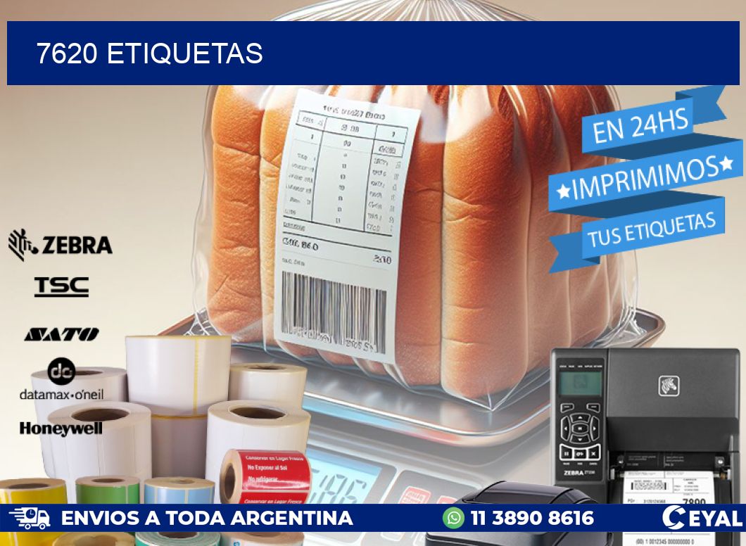 7620 ETIQUETAS