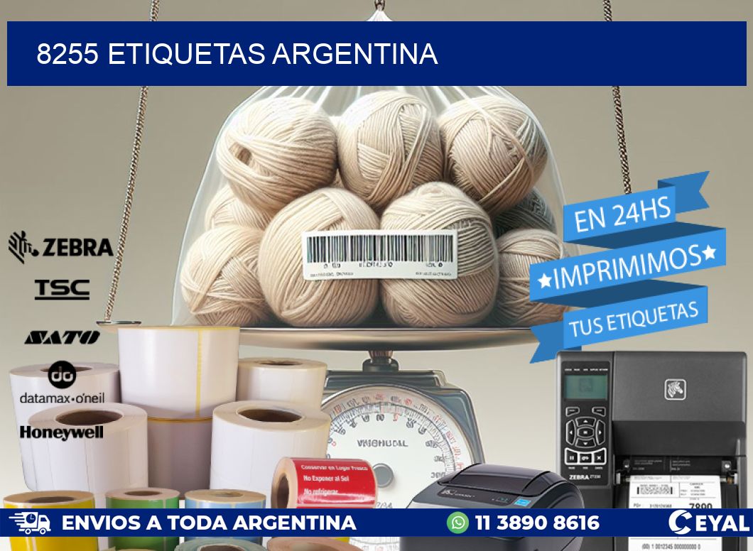 8255 ETIQUETAS ARGENTINA