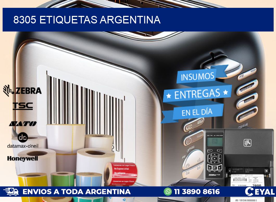 8305 ETIQUETAS ARGENTINA