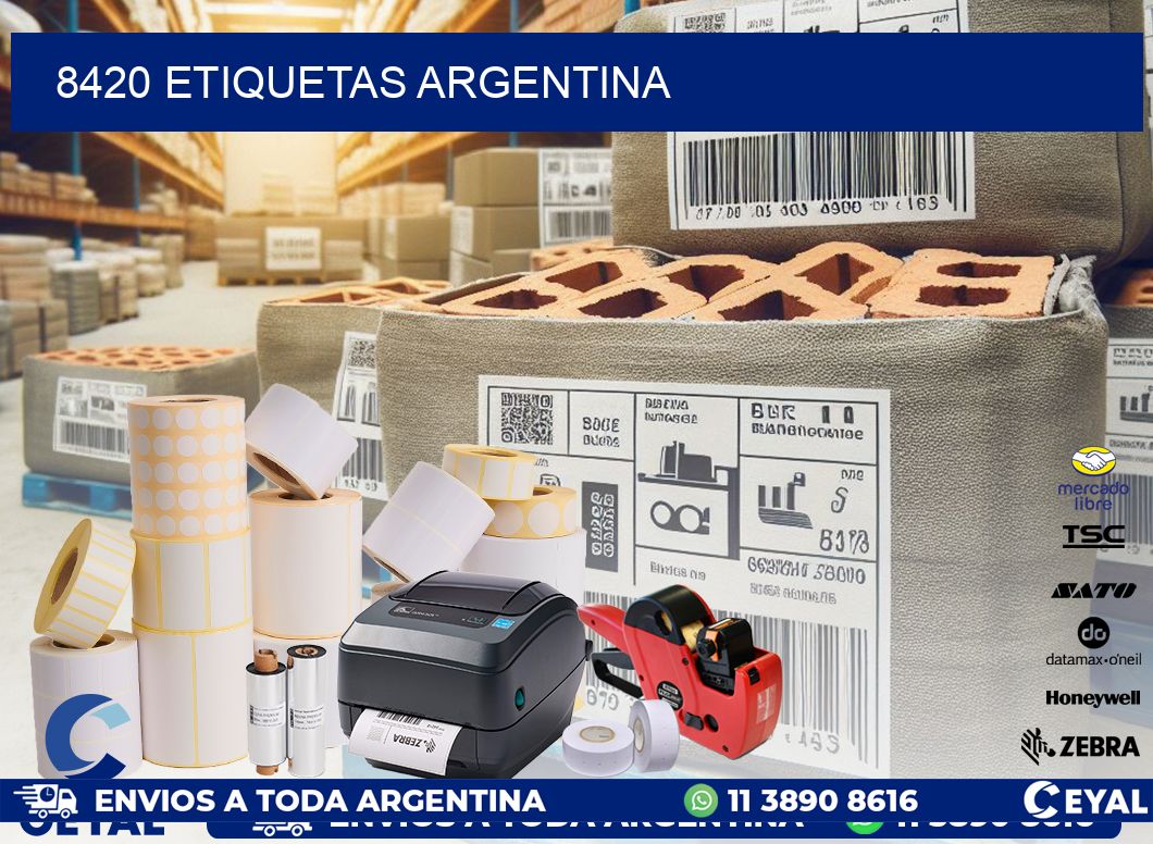 8420 ETIQUETAS ARGENTINA