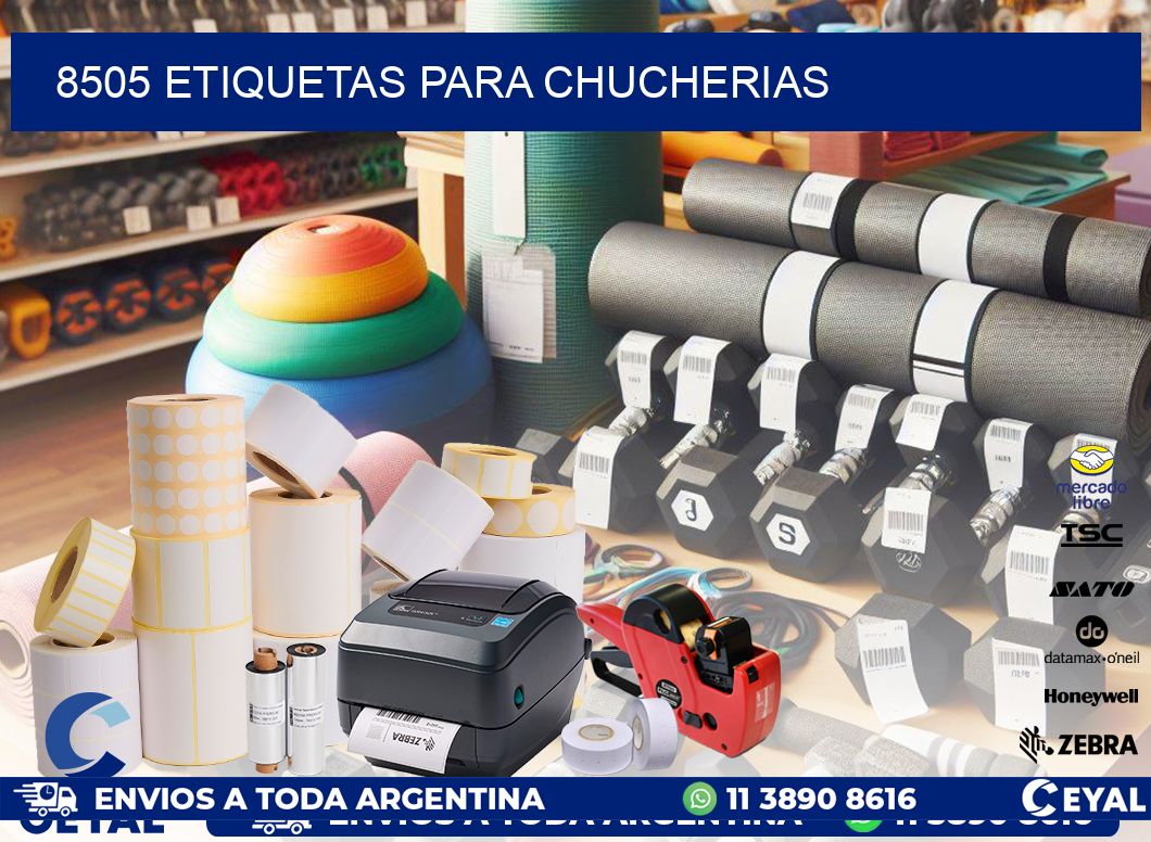 8505 ETIQUETAS PARA CHUCHERIAS