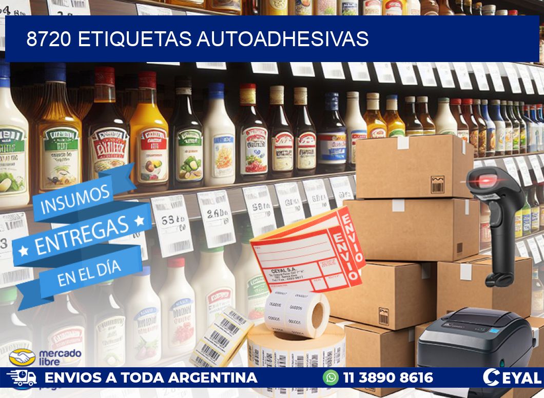 8720 ETIQUETAS AUTOADHESIVAS