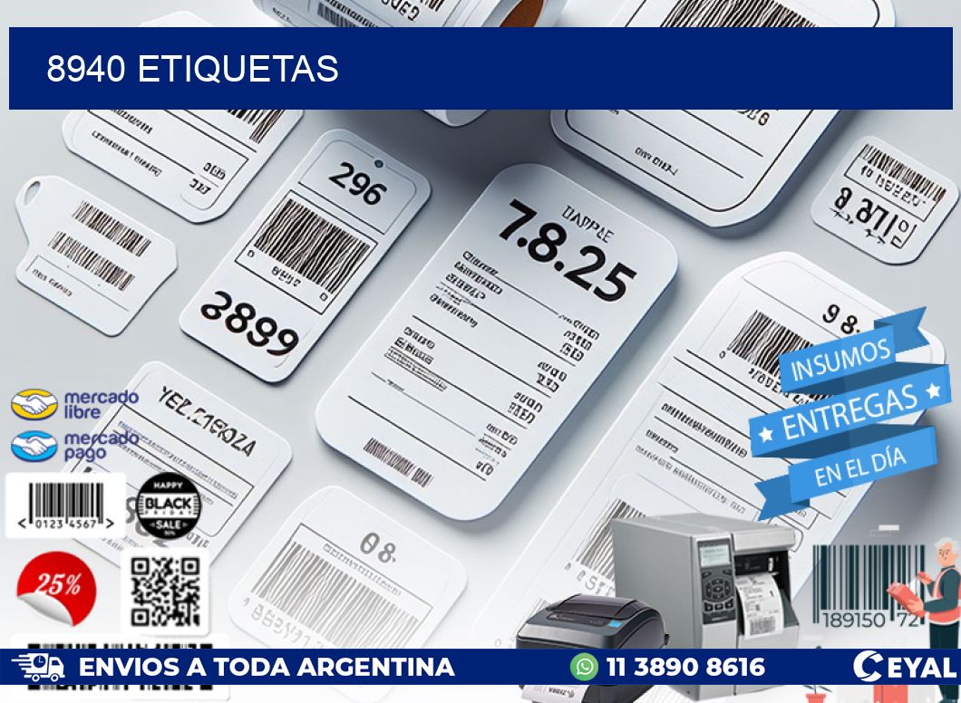 8940 ETIQUETAS