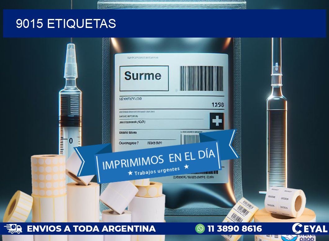 9015 ETIQUETAS