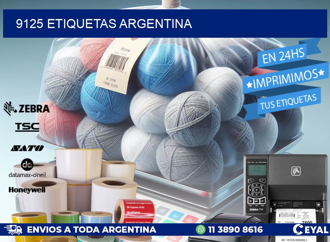 9125 ETIQUETAS ARGENTINA