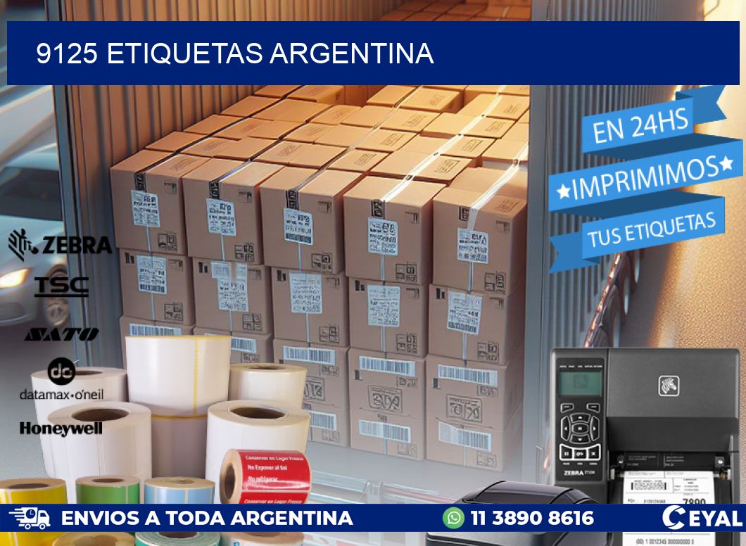 9125 ETIQUETAS ARGENTINA