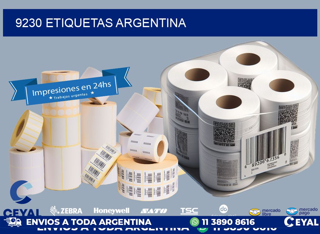9230 ETIQUETAS ARGENTINA