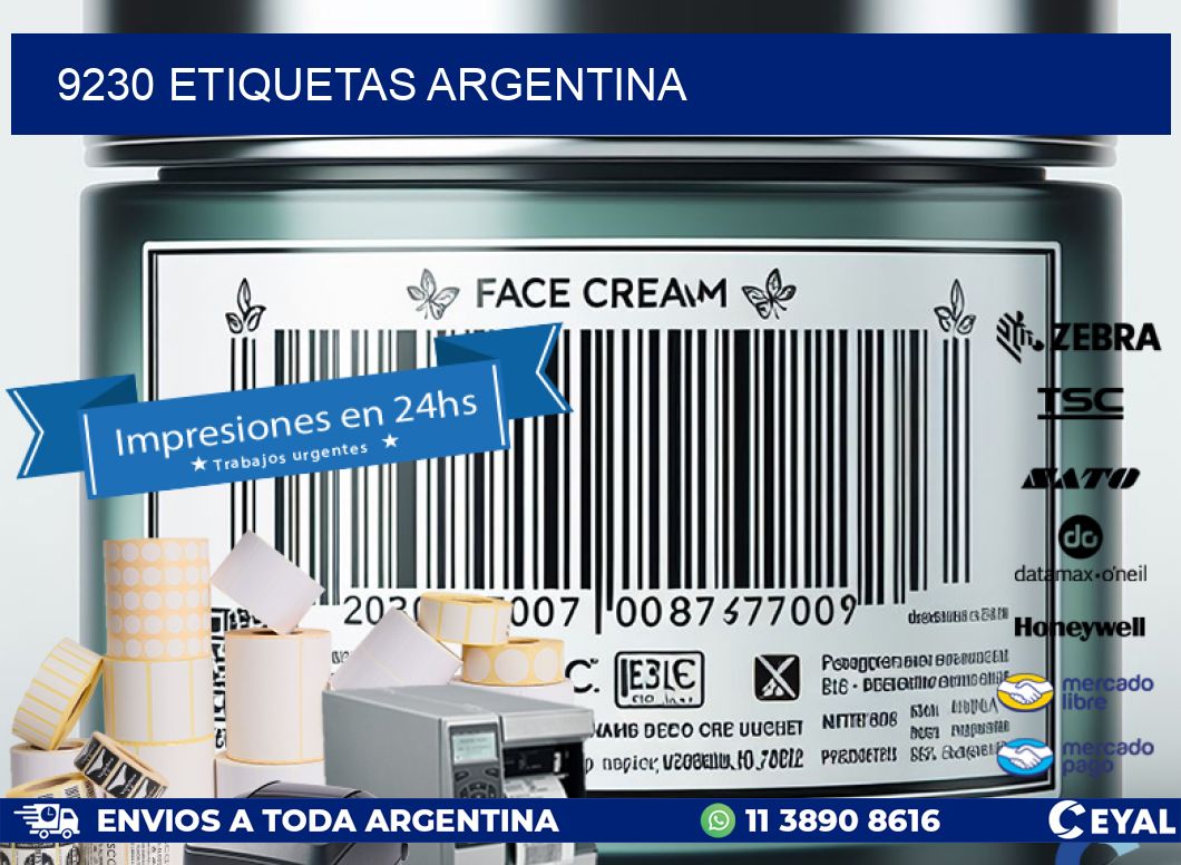 9230 ETIQUETAS ARGENTINA
