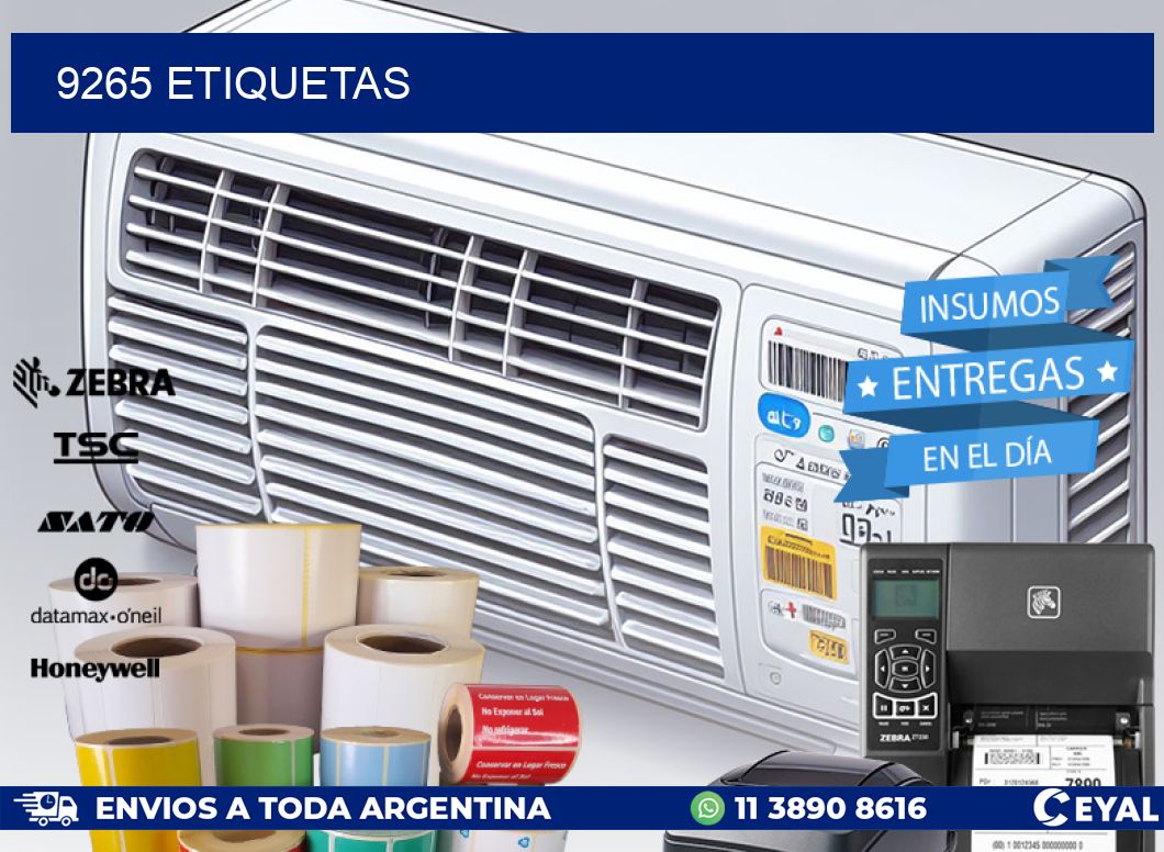 9265 ETIQUETAS