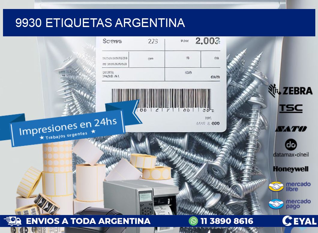 9930 ETIQUETAS ARGENTINA