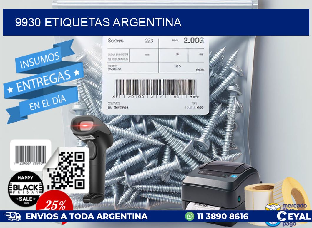 9930 ETIQUETAS ARGENTINA