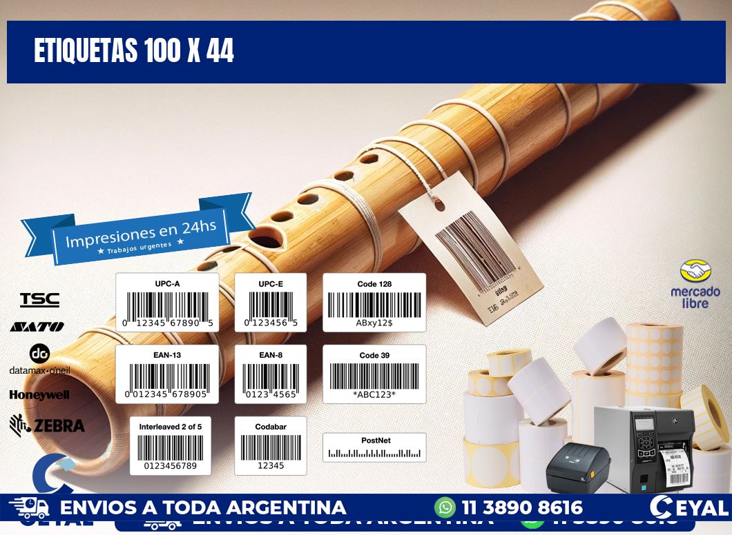 ETIQUETAS 100 x 44